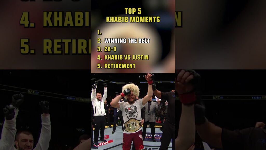 THE EAGLE'S TOP 5 MOMENTS π₯ #ufc