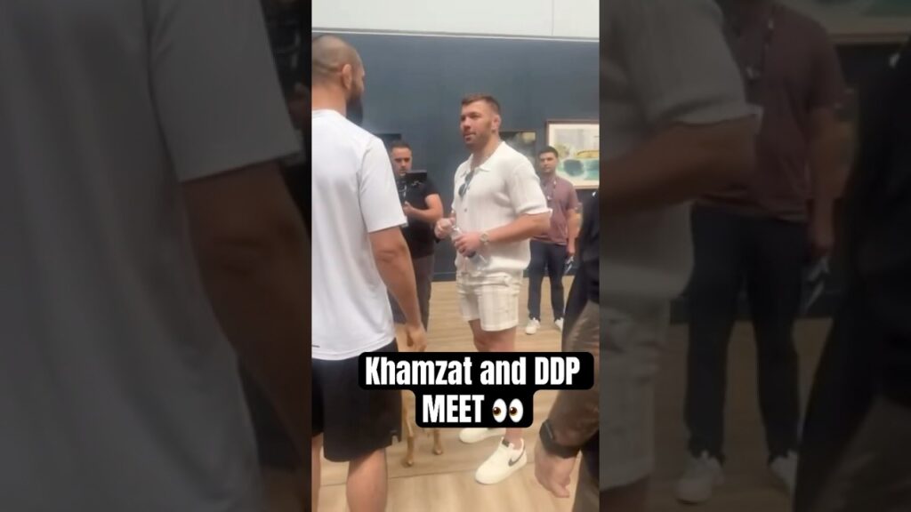 THE FIRST MEETING! It’s officially fight week