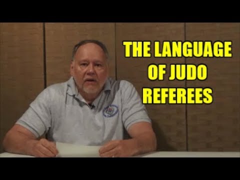 THE LANGUAGE OF JUDO REFEREES