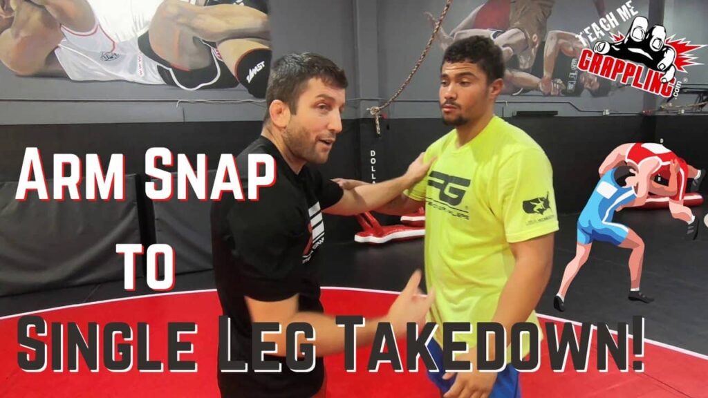 TMG Clips #57 - Snap To The Single Leg Takedown