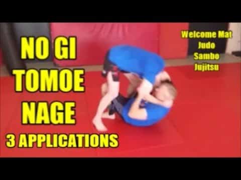 TOMOE NAGE No Gi Using 3 Different Applications