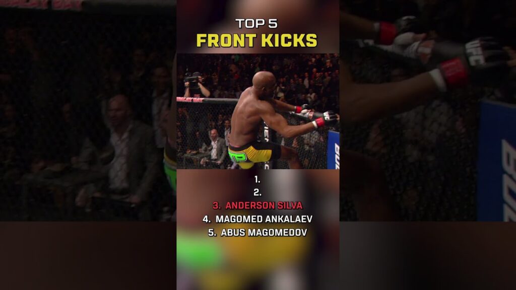TOP 5 FRONT KICKS 🦵 #ufc