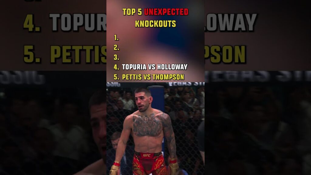 TOP 5 Unexpected Knockouts ☠️ #ufc