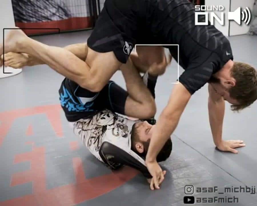 TRIANGLES, ARMBARS AND MORE IN NARRATED SPARRING by @asaf_michbjj