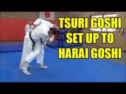 TSURI GOSHI SET UP TO HARAI GOSHI