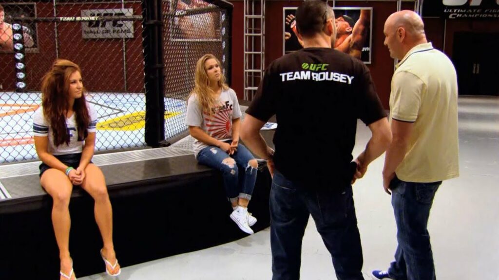 TUF Moments: Miesha Tate steps in to coach against Ronda Rousey