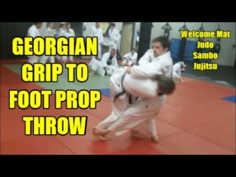 TWO GEORGIAN GRIP VARIATIONS TO FOOT PROP THROW