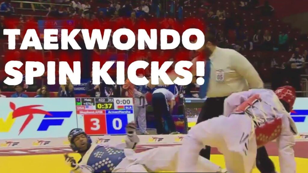 Taekwondo's Deadly Spinning Kicks