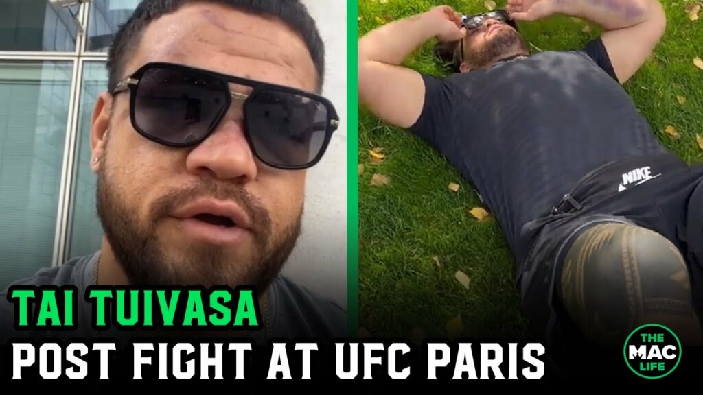 Tai Tuivasa talks Ciryl Gane loss before passing out at Disneyland