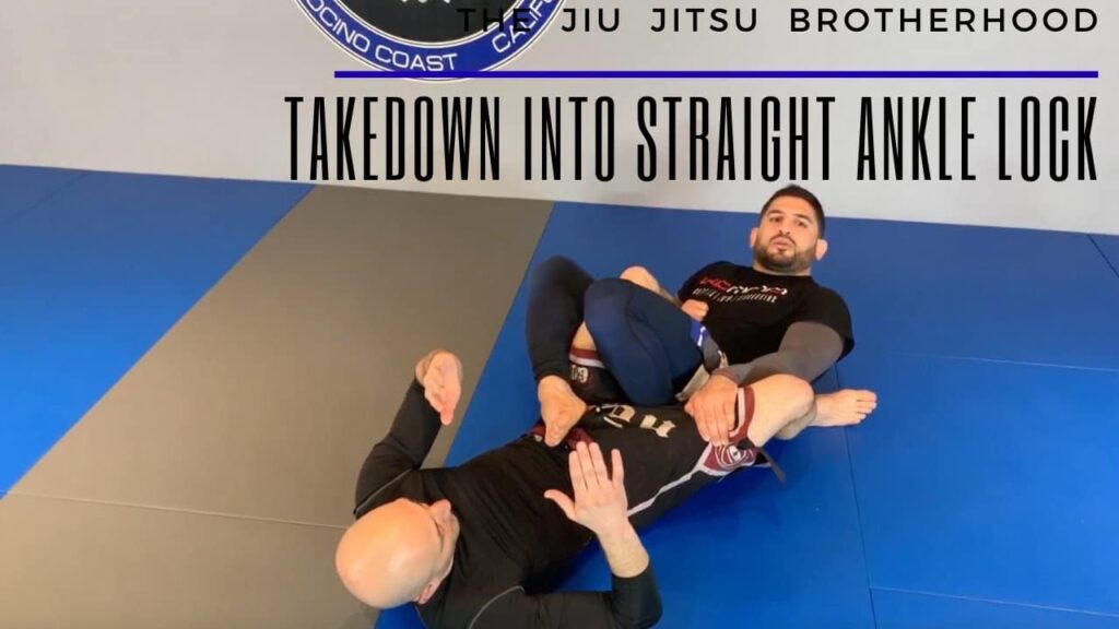 Takedown into Straight Ankle Lock | Jiu Jitsu Brotherhood