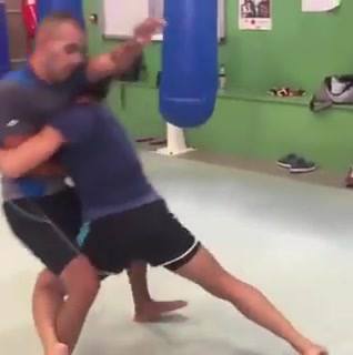 Takedowns with Russian Tie grip