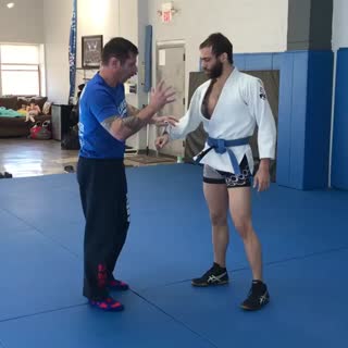 Tani otoshi with the elbow weave by Vlad Koulikov, Sambo Fusion