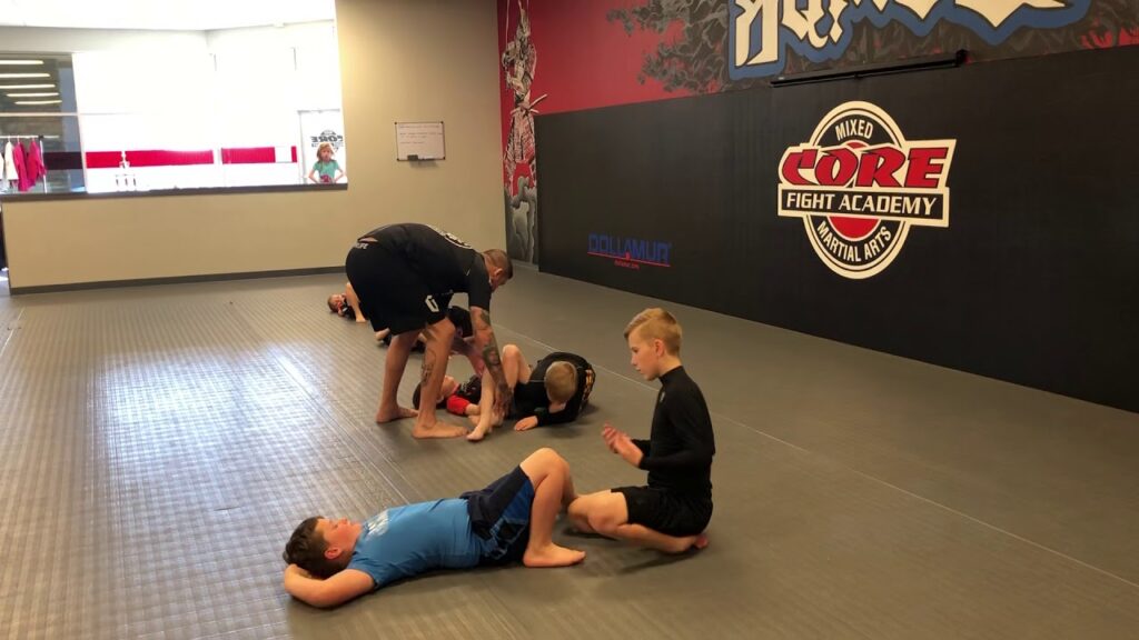 Teaching Kids Omoplata pt 1