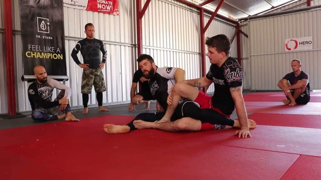 Teaching Leglocks in Costa Rica With Chewy