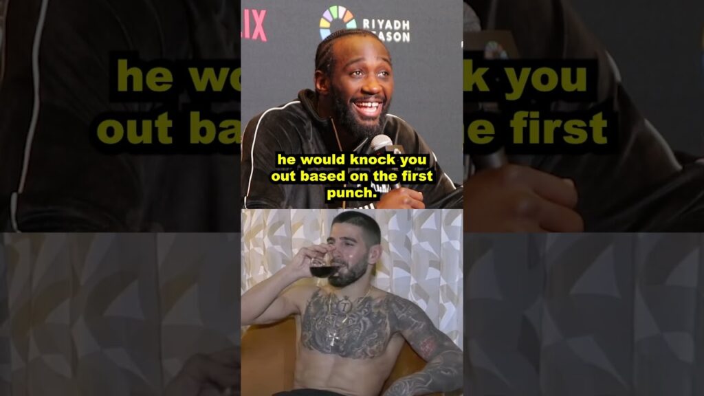Terence Crawford: "Ilia Topuria's DRUNK"