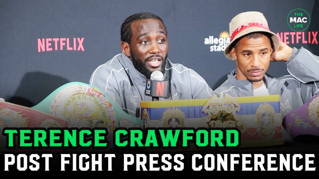 Terence Crawford on Canelo Alvarez Win: “I punched harder” | Post Fight Press Conference