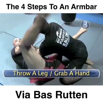 The 4 steps to An Armbar