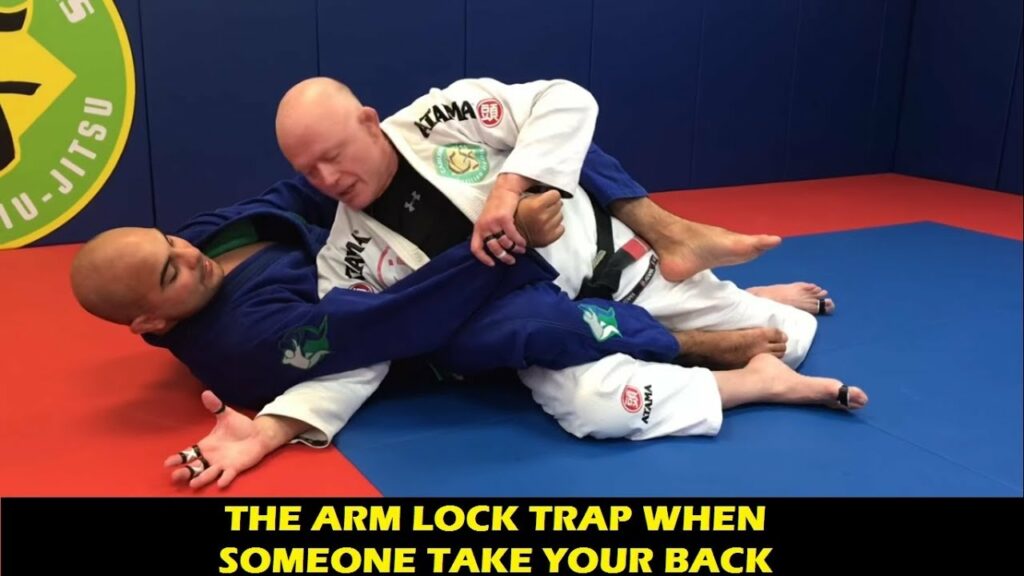 The Arm Lock Trap When Someone Take Your Back by Parker Lapp