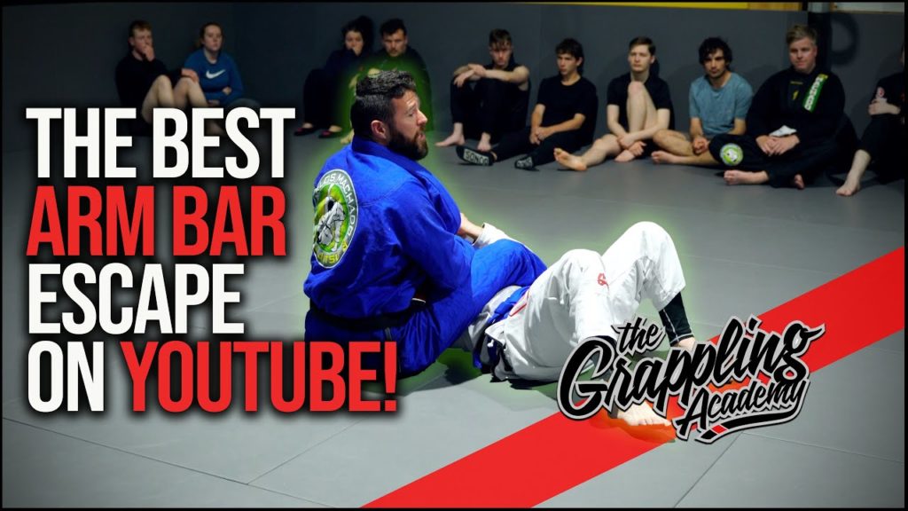 The BEST ARM BAR ESCAPE For White Belts On YouTube!!