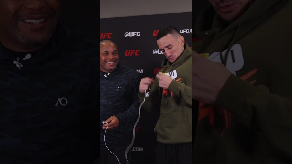 The BMF's kept messing with DC at #UFC300 Media Day😂