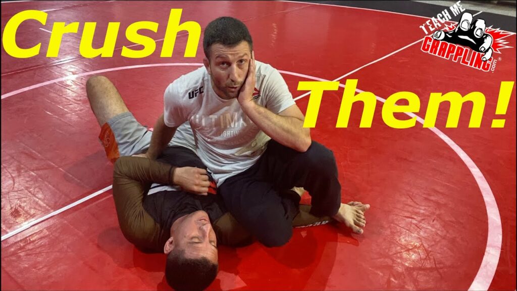 The BRUTAL Double KNEE Ride to Attack Side Control!