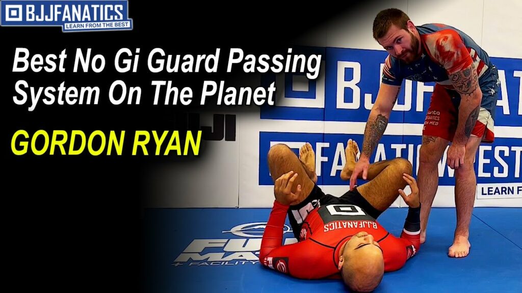 The Best No Gi Guard Passing System On The Planet by Gordon Ryan