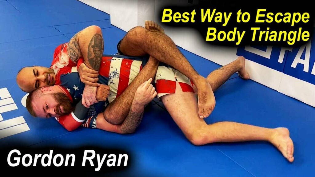 The Best Way To Escape From The Jiu Jitsu Body Triangle by Gordon Ryan