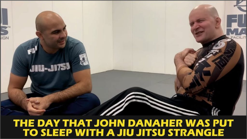 The Day That John Danaher Was Put To Sleep With A Jiu Jitsu Strangle (BJJ Choke)
