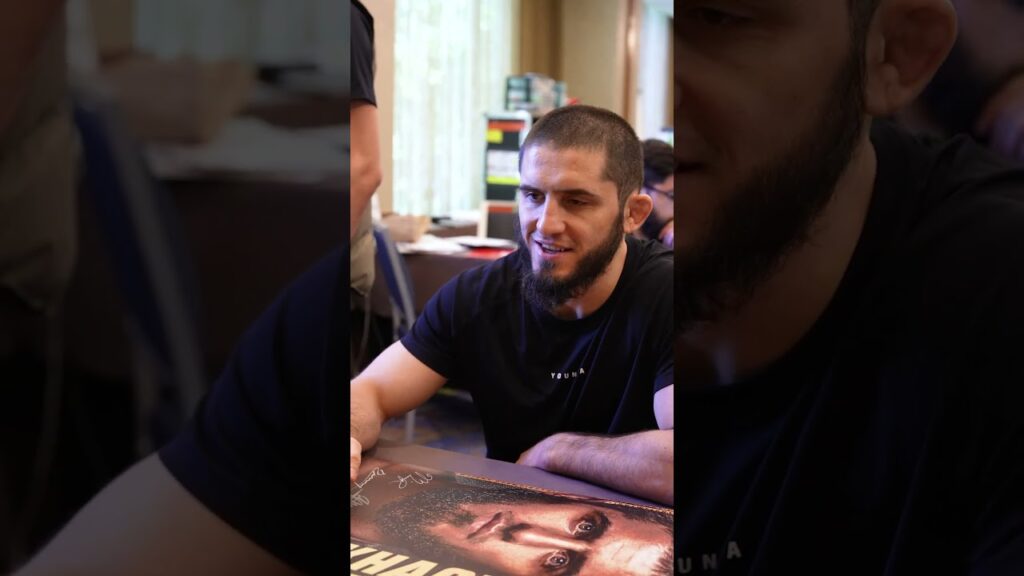 The Eagle π¦
has landed!!!! Coach Khabib is officially cornering Islam this weekend π₯