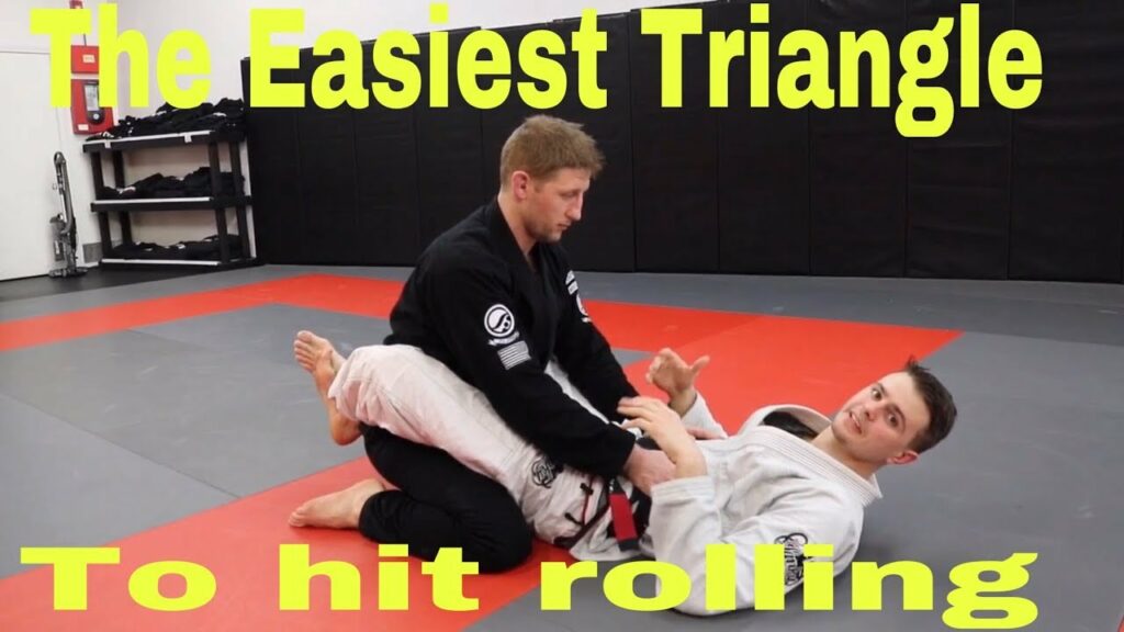 The Easiest BJJ triangle setup ever (rob promoted?!)