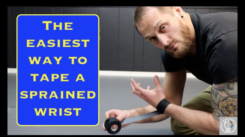 The Easiest Way To Tape a Sprained Wrist
