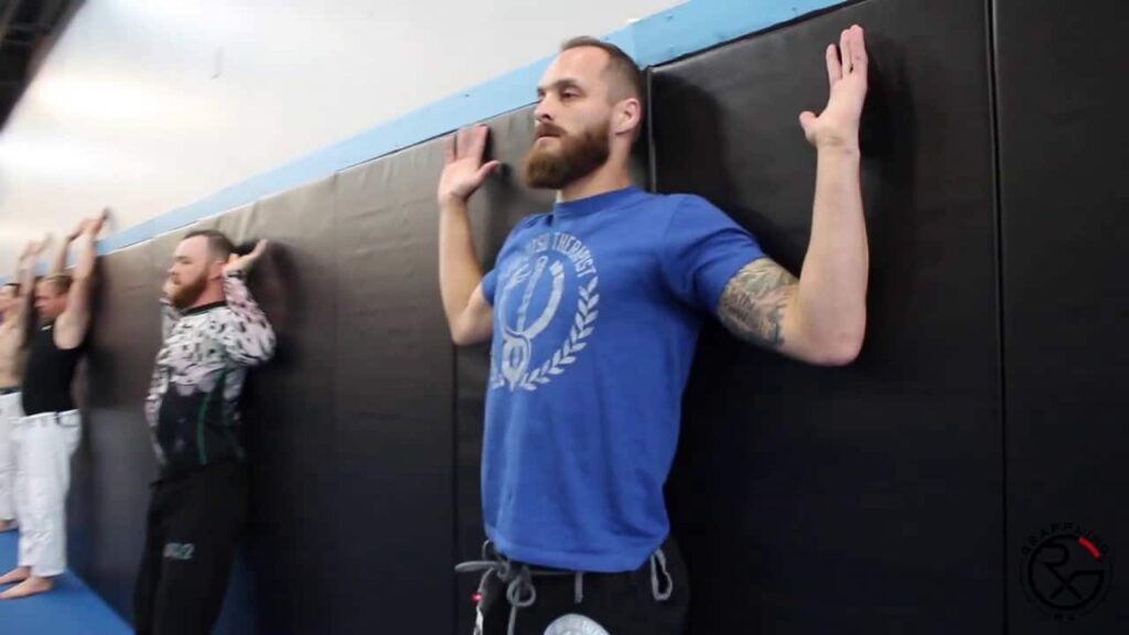 The Grappling Warm Up: Wall Angels