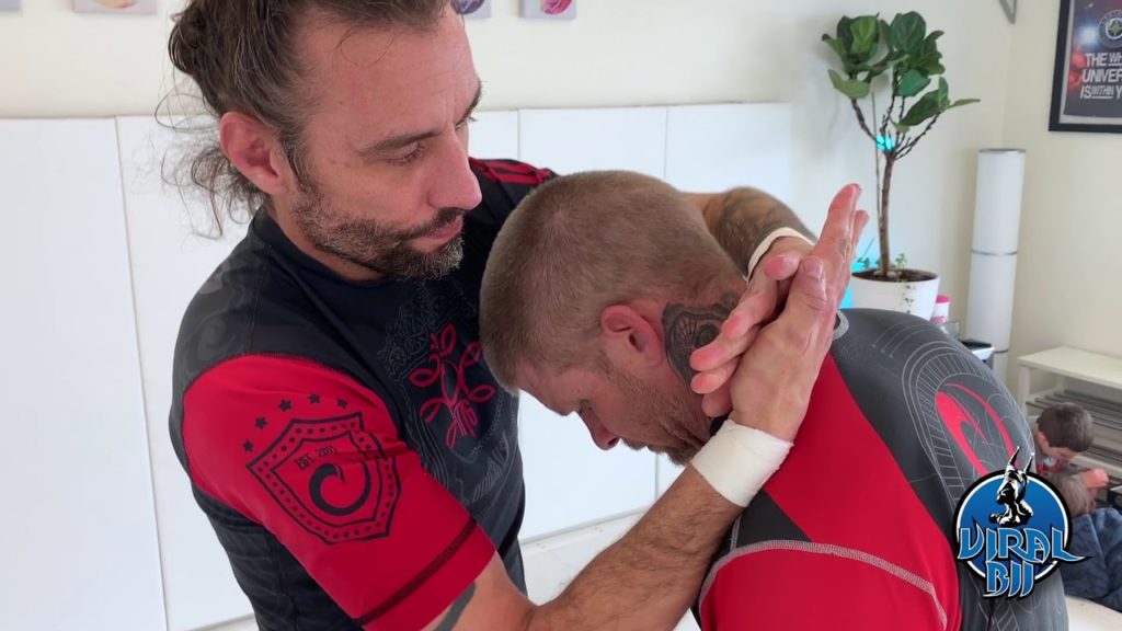 The Head Lopper Choke standing and guard versions