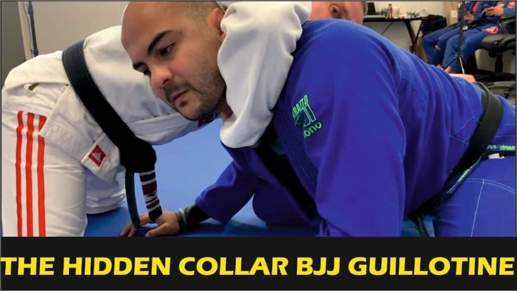 The Hidden Collar BJJ Guillotine by Vinicius "Draculino"