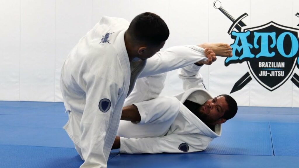 The Importance of Controlling the Leg While Playing Guard - Andre Galvao