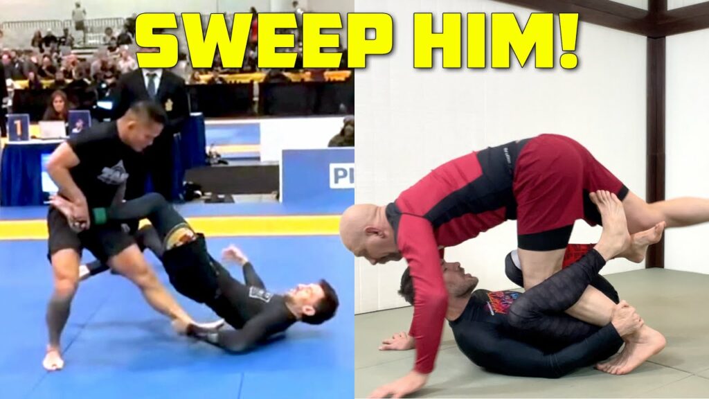 The Keenan Sweep from Open Guard