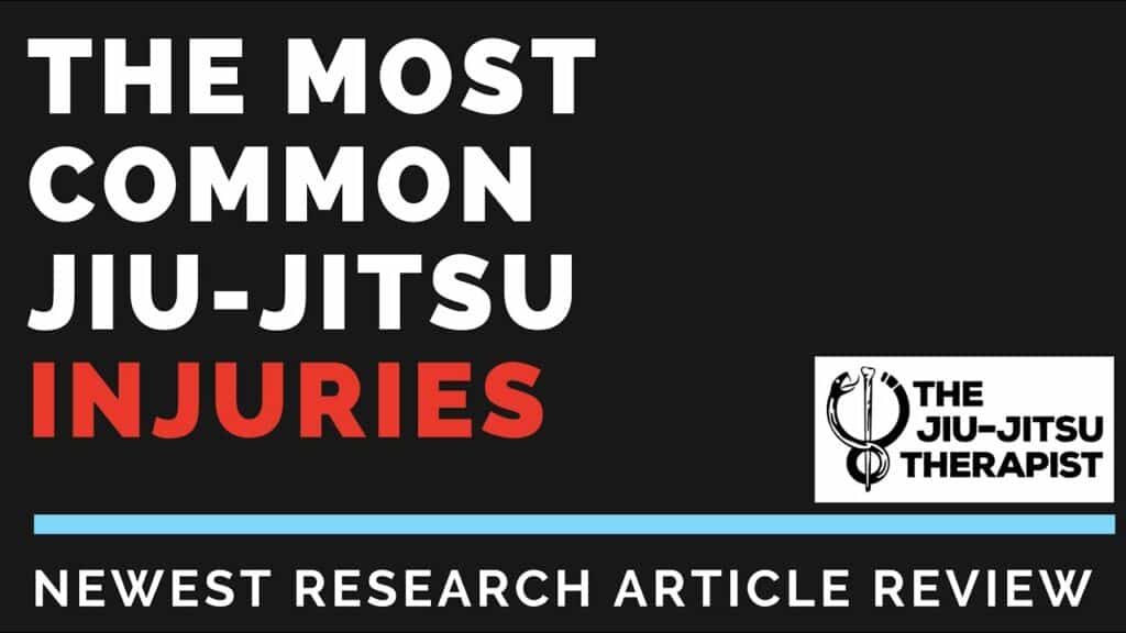 The Most Common Jiu-Jitsu Injuries (Article Review)
