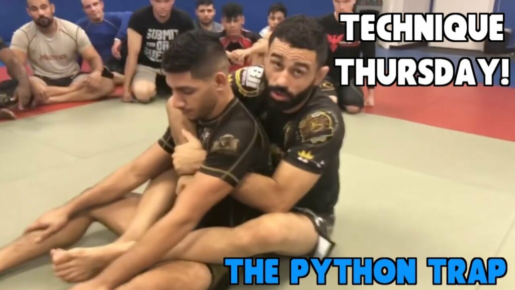 The Python Trap | The Muffler Submission | Vagner Rocha | Technique Thursday | Powered by BJJ World