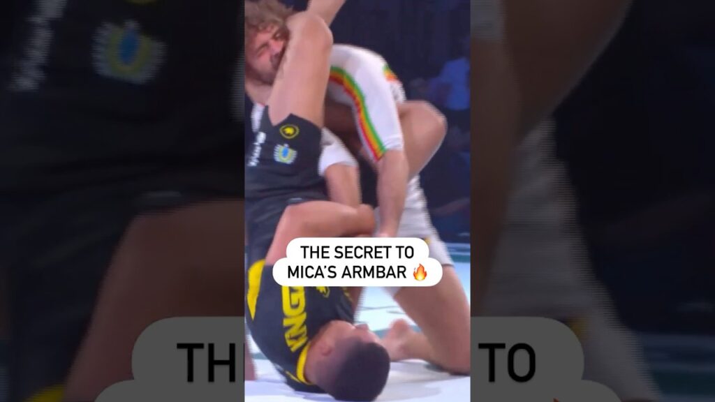 The SECRET to Mica's Arm Bar 👀