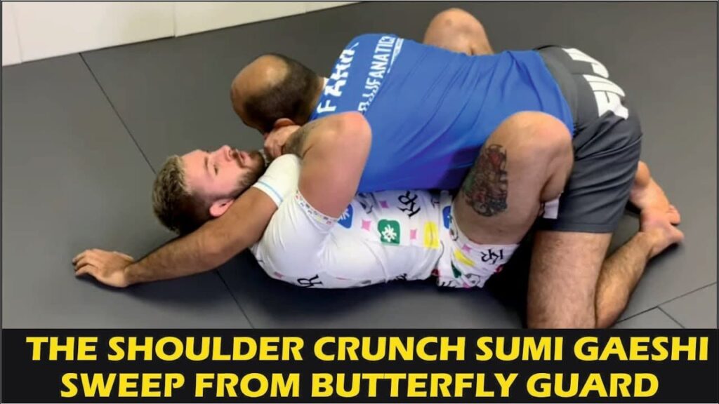 The Shoulder Crunch Sumi Gaeshi Sweep From Butterfly Guard by Gordon Ryan (ADCC 2019 Breakdown)