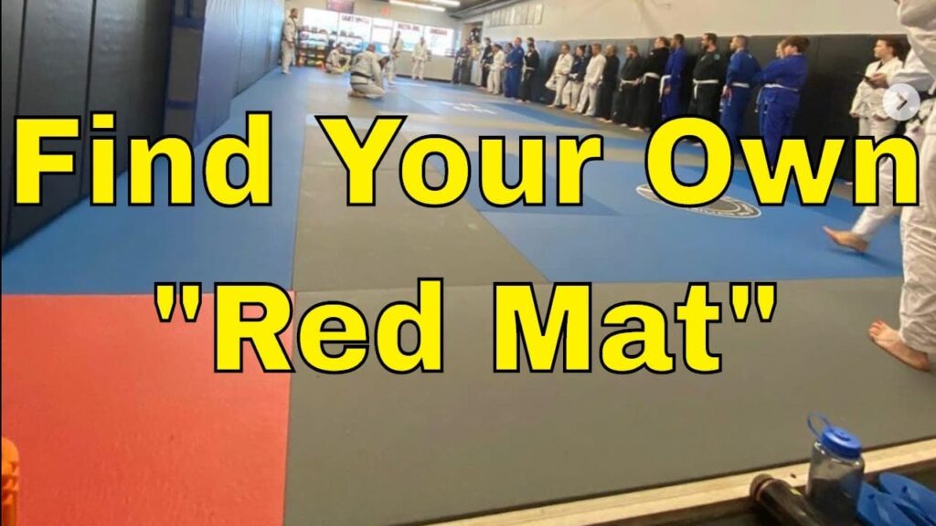 The Special Story Behind The Red Square On My Blue Mats