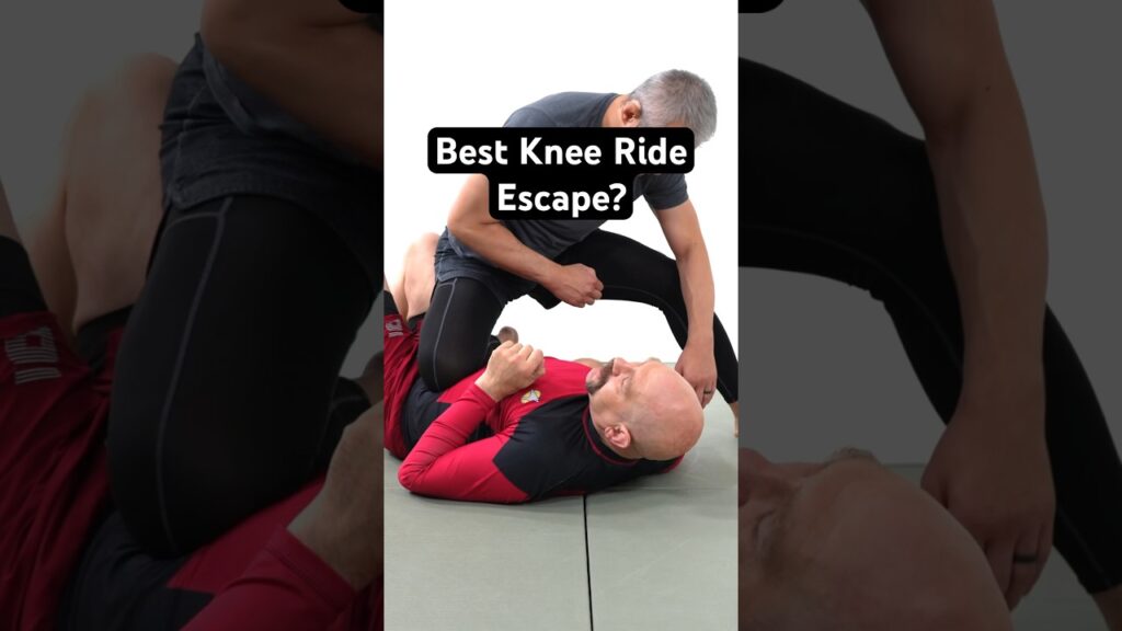 The Uno Reverse Card escape from Knee Ride.  From No Gi Pin Escapes on Grapplearts