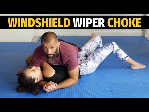 The Windshield Wiper Choke From Side Control (No Gi BJJ)