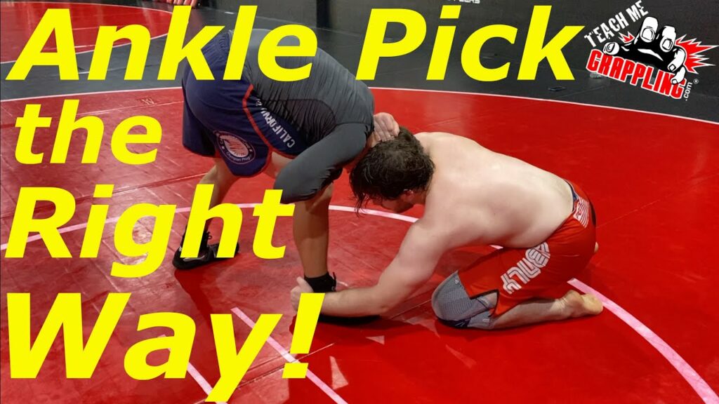 The World FAMOUS Ankle Pick TAKEDOWN!!