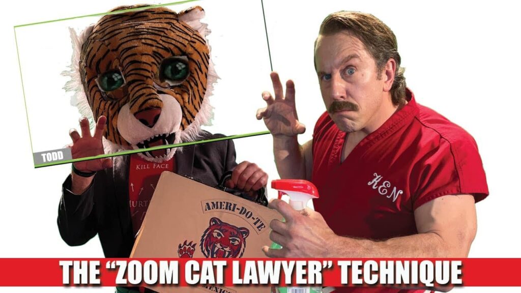 The Zoom Cat Lawyer Technique | Master Ken