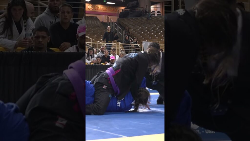 The arm bar queen takes another gold at @ibjjf Pans | Emily Leyva 🥇