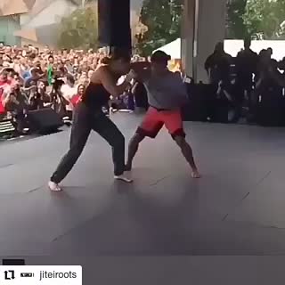 The beauty of this inside trip/Ouchi Gari by Ronda Rousey. Learn No Gi Judo For G...