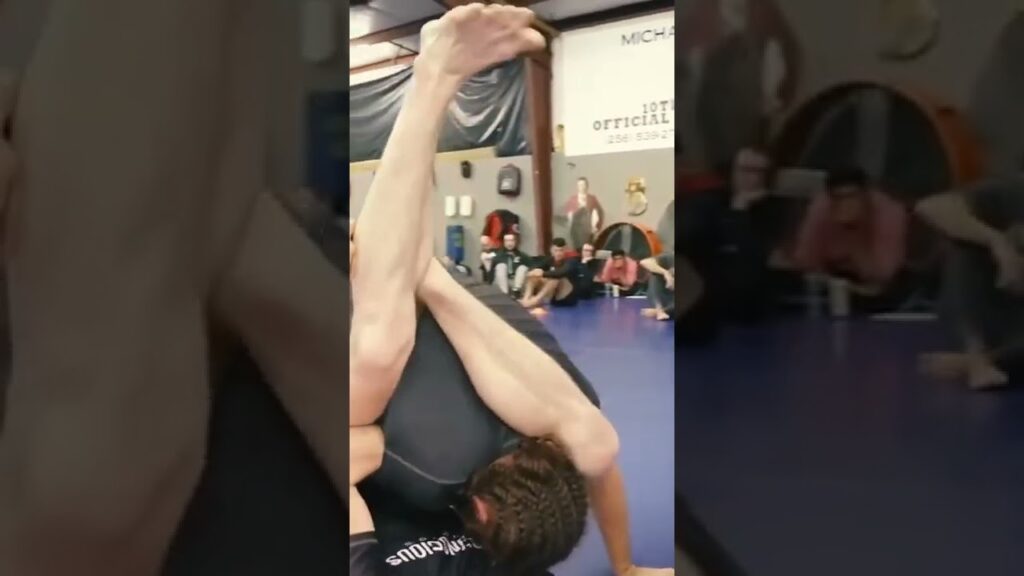 The craziest triangle in PGF history by Marcus Elkins (BJJ) #shorts