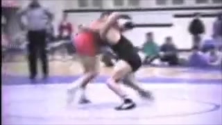 The effectiveness of judo in wrestling.
 Judo Olympian Jason Morris competing in ...