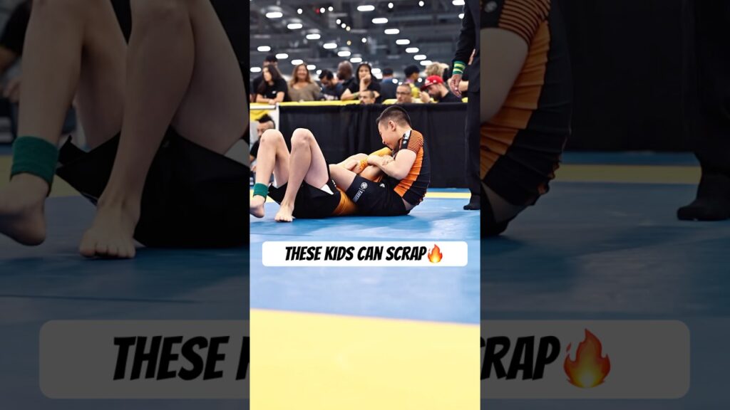The kids of Jiu-Jitsu Con can scrap🔥